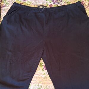 Men's Elastic Waist Drawstring Chinos - Blue
